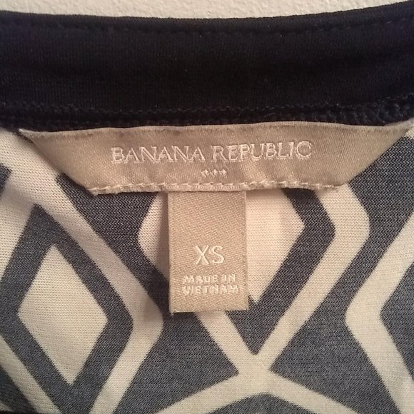 Banana Republic XS Navy and White Career Dress - Picture 2 of 4